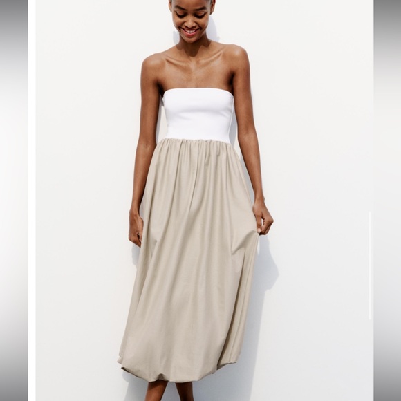 Zara Dresses & Skirts - Zara bubble midi dress